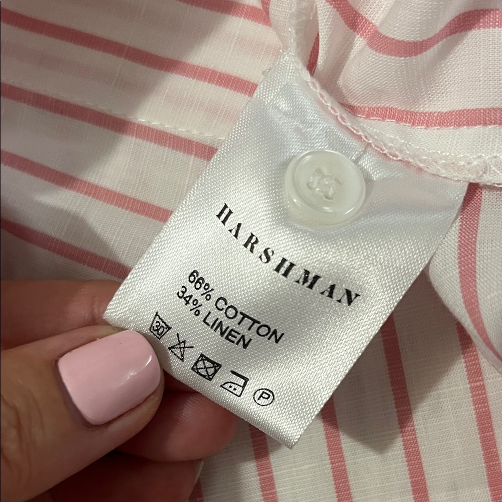 Harshman Willow Shirt Dress Size XS NWT - Picture 11 of 11